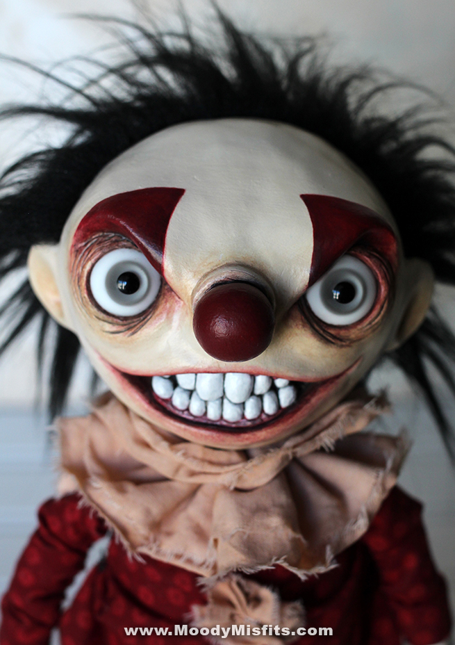 evil clown doll